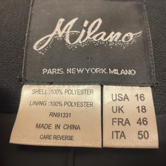 Milano New York Winter Coat - Picture 4 of 4